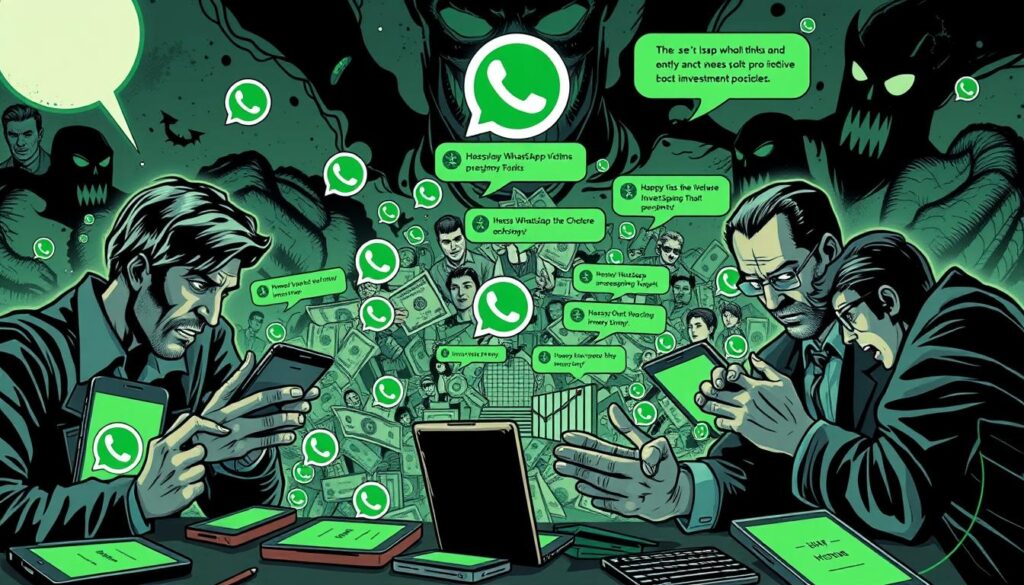 WhatsApp Abzocke mit Investment-Gruppen