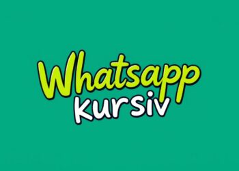 WhatsApp Kursiv