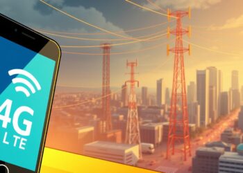 4G LTE mobile Datenübertragung