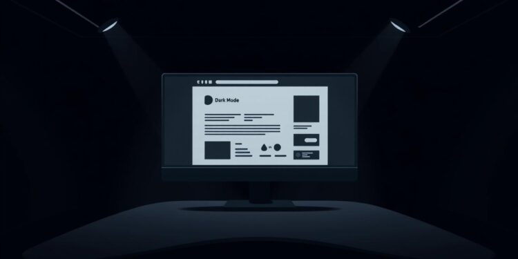 Dark Mode Definition