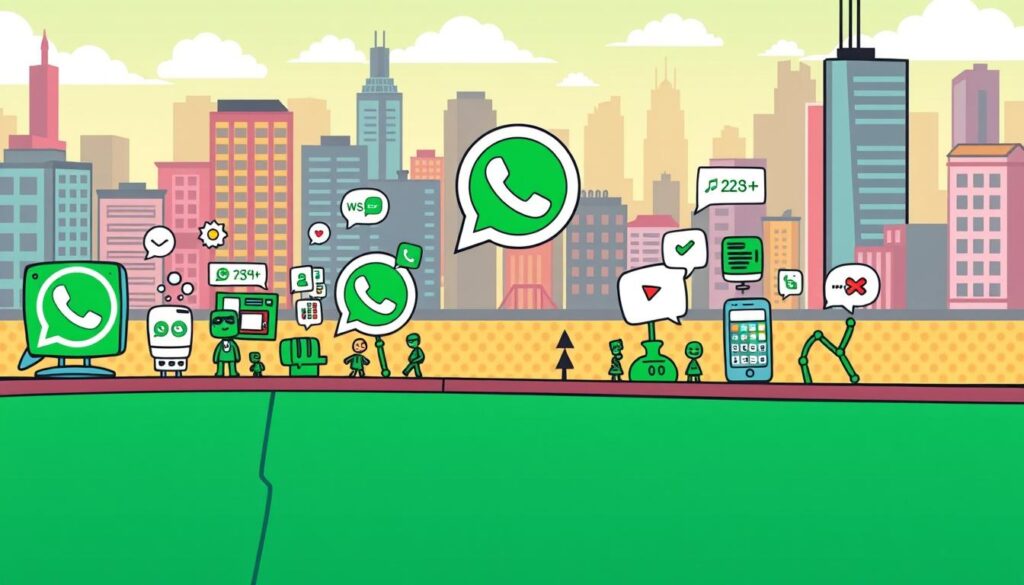 Meilensteine der WhatsApp Entwicklung