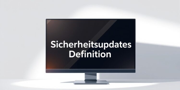 Sicherheitsupdates Definition
