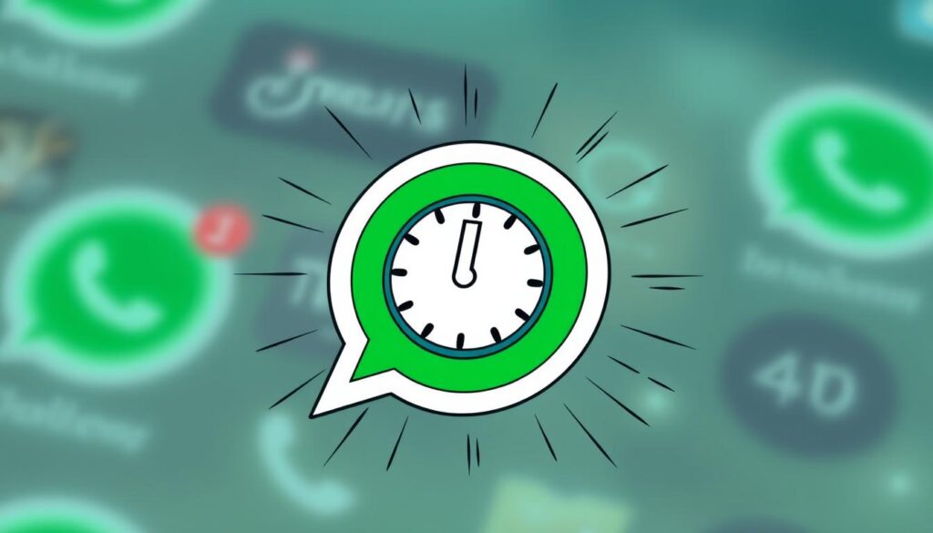 Uhr am Profilbild: ablaufende Nachrichten WhatsApp Uhr am Profilbild: ablaufende Nachrichten WhatsApp