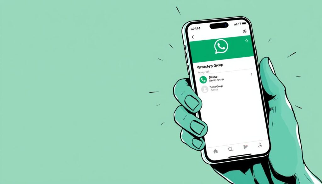 Wie lösche ich eine WhatsApp Gruppe auf iPhone