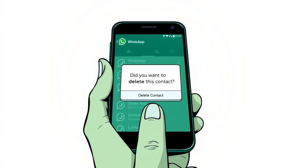 Wie lösche ich einen WhatsApp Kontakt