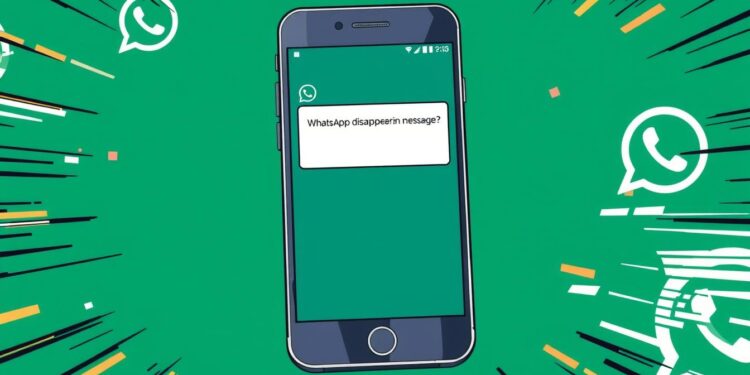 Selbstlöschende Nachrichten WhatsApp