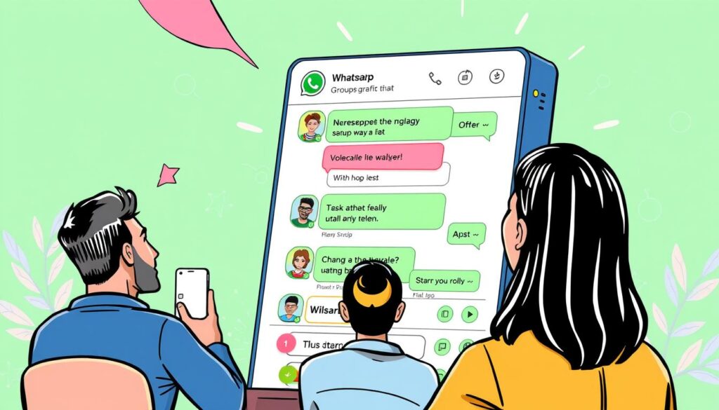 WhatsApp Abstimmung in der Praxis