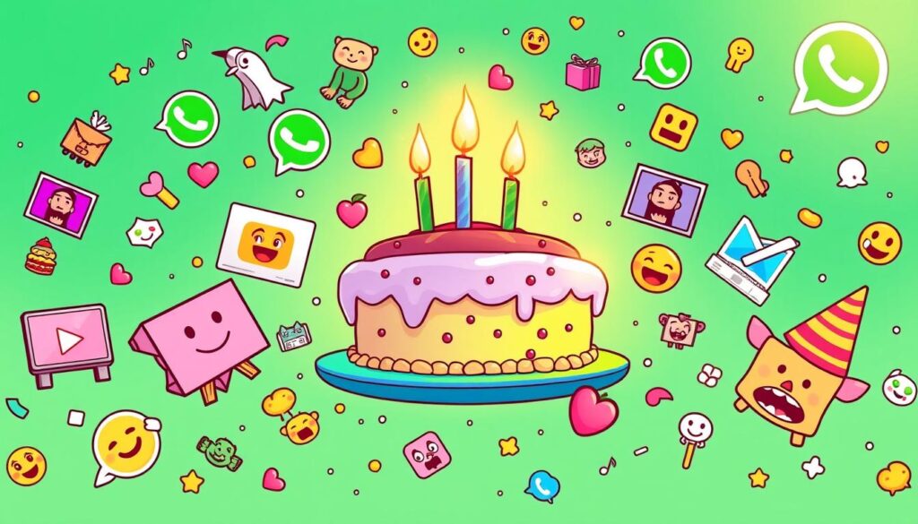WhatsApp Glückwünsche mit GIFs und kurzen Clips aufwerten