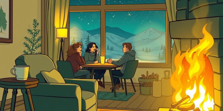 Gemütliche Abendbilder für WhatsApp