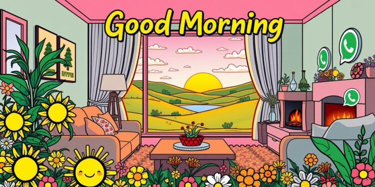 Kostenlose Guten Morgen Bilder für Sonntag bei WhatsApp